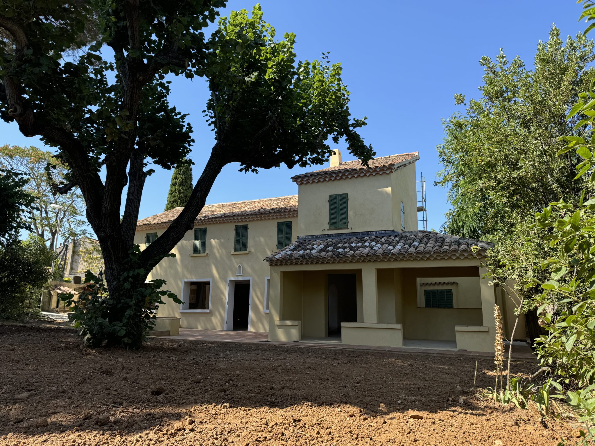 photo maison vue de l'extérieur